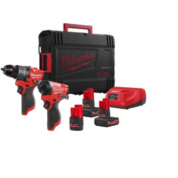 Zestaw elektronarzędzi Milwaukee M12FPP2A2-5253X