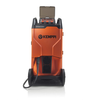 KEMPPI KEMPACT 253A + FE 25 - 5.0m + ROLKI SPAWARKA MIGOMAT PÓŁAUTOMAT SPAWALNICZY