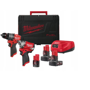 MILWAUKEE M12FPP2H2-423X ZESTAW ELEKTRONARZĘDZI