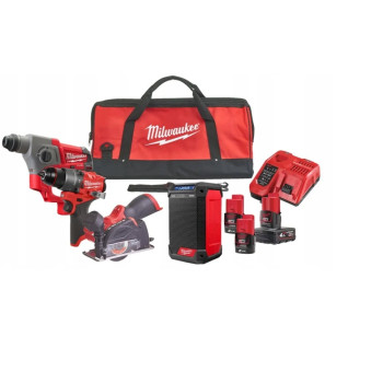 MILWAUKEE M12FPP4A2-423B ZESTAW ELEKTRONARZĘDZI