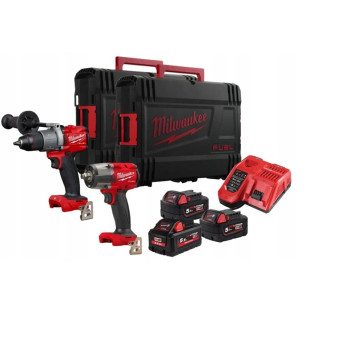 MILWAUKEE M18FPP2AD2-553X ZESTAW ELEKTRONARZĘDZI