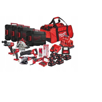 ZESTAW ELEKTRONARZĘDZI MILWAUKEE M18PP8B-586P 18V