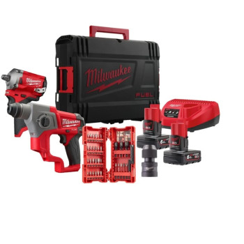 MILWAUKEE M12FPP2BP-602X ZESTAW ELEKTRONARZĘDZI