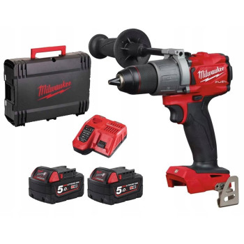 MILWAUKEE M18FDD2 WIERTARKO-WKRĘTARKA 2x5,0 Ah 18V