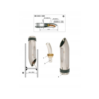 ZESTAW Gięty do MB 24 / MB 240