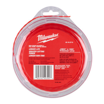 MILWAUKEE ŻYŁKA DO PODKASZARKI 2,0mm 45m