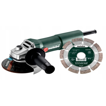 W 750-125 Set Szlifierka kątowa 750W 125mm z tarczą diamentową 603605920 METABO