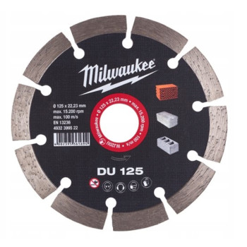 TARCZA DIAMENTOWA MILWAUKEE DU 125 mm 4932399522