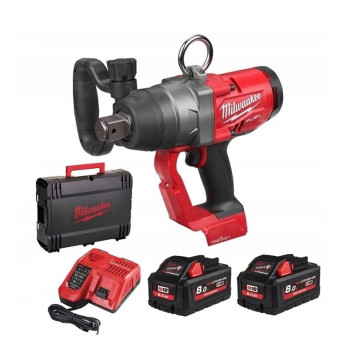 KLUCZ UDAROWY MILWAUKEE M18ONEFHIWF1 2x8,0AH