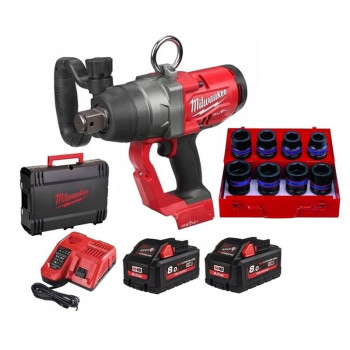 MILWAUKEE M18ONEFHIWF1 KLUCZ UDAROWY 2x8 Ah 2400Nm