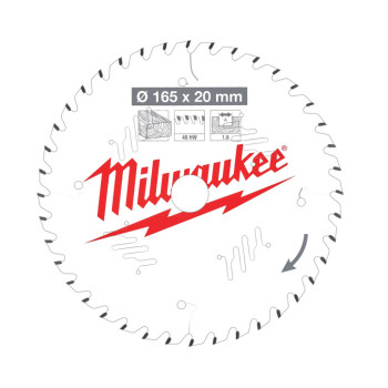 MILWAUKEE 4932471932 Tarcza pilarska 165x20x1.6x40ATB