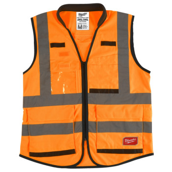 Kamizelka odblaskowa PREMIUM pomarańczowa 2XL/3XL MILWAUKEE 4932471900