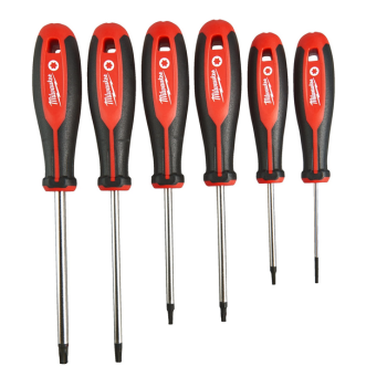 MILWAUKEE 4932471809 Zestaw wkrętaków Torx - 6 szt.