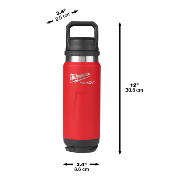 MILWAUKEE 4932493465 PACKOUT Bottle 710ml czerwona