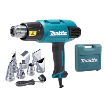 MAKITA HG6531CK OPALARKA 2000W 50-650°C + 7xDYSZA + WAŁEK + WALIZKA