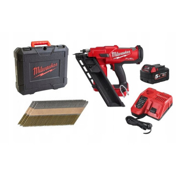 GWOŹDZIARKA MILWAUKEE M18FFN 1x5,0Ah 18V +GWOŹDZIE