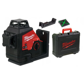 LASER KRZYŻOWY ZIELONY MILWAUKEE M123PL-0C 360 12V