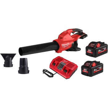 ZESTAW DMUCHAWA AKUMULATOROWA MILWAUKEE M18 F2BL -802 2X8.0AH ŁADOWARKA 2XDYSZA