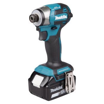 ZAKRĘTARKA MAKITA DTD173RTJ 180NM HEX 1/4" 18V 2X5.0 AH W WALIZCE ŁADOWARKA