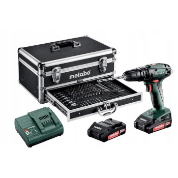 WKRĘTARKA UDAROWA METABO SB 18 SET 2x2Ah + OSPRZĘT