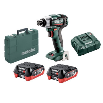 ZAKRĘTARKA METABO POWERMAXX SSD 12 BL 2x4,0 AH LiHD