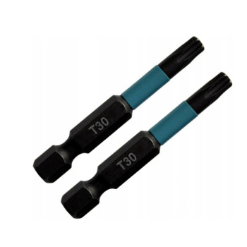 BITY UDAROWE MAKITA B-63806 TORX T30 KOŃCÓWKA IMPACT BLACK