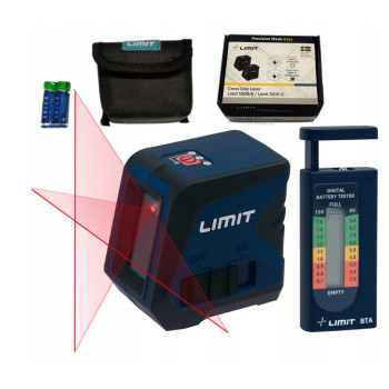 LASER KRZYŻOWY LIMIT 1000-R + TESTER 277460101