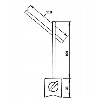 STATYW POMIAROWY LIMIT 230mm 151280104