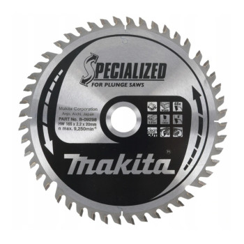 TARCZA TNĄCA MAKITA SPECIALIZED 165X20/48Z B-09298