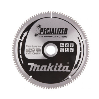 TARCZA TNĄCA MAKITA B-09640 250x30MM 100Z DO ALUMINIUM