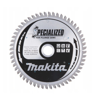 TARCZA TNĄCA MAKITA B-09307 165x20MM 56Z DO ALUMINIUM