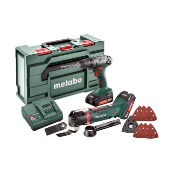 METABO WKRĘTARKA BS 18 + MULTITOOL MT 18 LTX 2XAKU