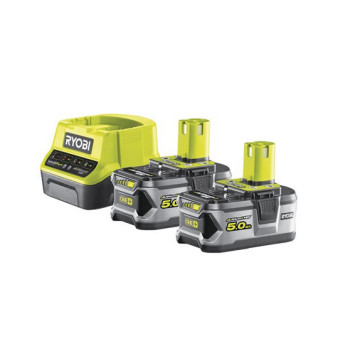 RYOBI RC18120-250 AKUMULATOR 2x5,0AH + ŁADOWARKA