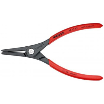 KNIPEX Szczypce proste do pierścieni osadczych na sprężynie 19-60mm(180mm) 49 11 A2