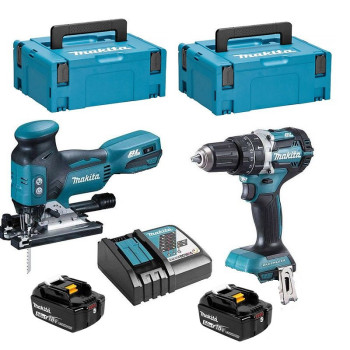 MAKITA DLX2355TJ WYRZYNARKA DJV181 WKRĘTARK DHP484