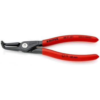 KNIPEX Szczypce zakrzywione do pierścieni osadczych 19-60mm(180mm) 48 21 J21