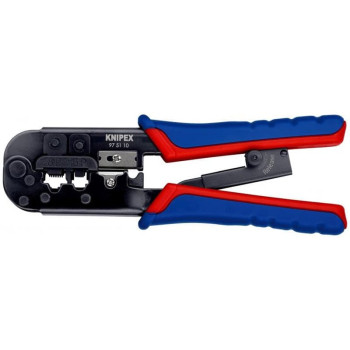 KNIPEX SZCZYPCE DO ZAGNIATANIA WTYKÓW RJ45 RJ11/12 97 51 10