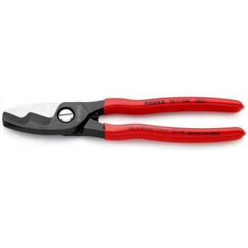 KNIPEX SZCZYPCE DO CIĘCIA KABLI Z PODWÓJNYM OSTRZEM 95 11 200