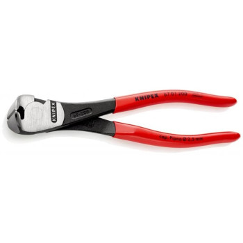 KNIPEX SZCZYPCE TNĄCE CZOŁOWE O ZWIĘKSZONYM PRZEŁOŻENIU 200MM 67 01 200