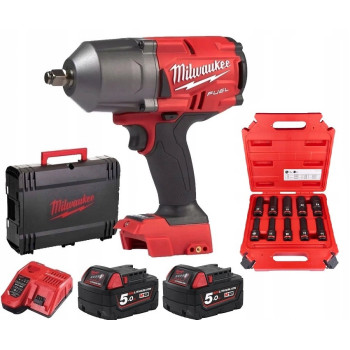 MILWAUKEE M18FHIWF12 KLUCZ UDAROWY 2x5,0 Ah 1898NM