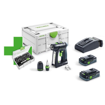 WIERTARKO-WKRĘTARKA FESTOOL C 18 HPC 4,0 I-PULS + GRATIS